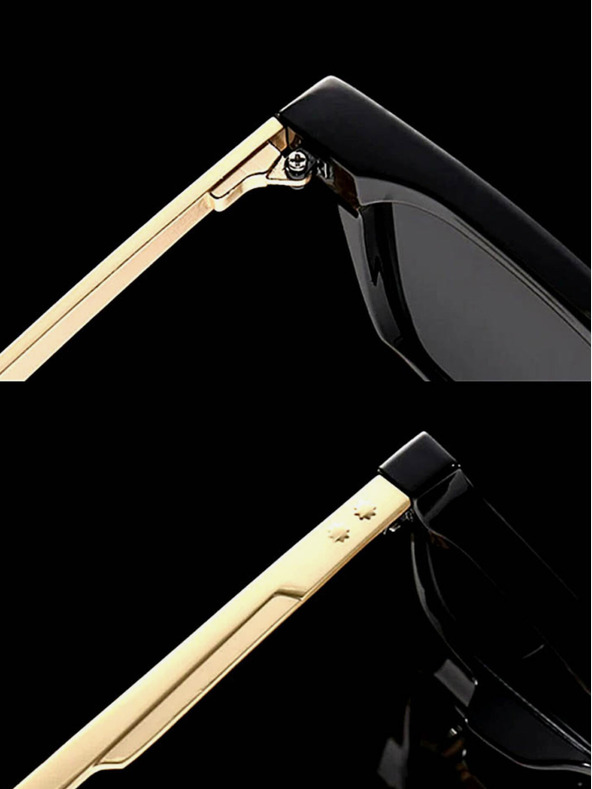 VEYREY VeyRey štreber Fowl crne polarizirane sunčane naočale