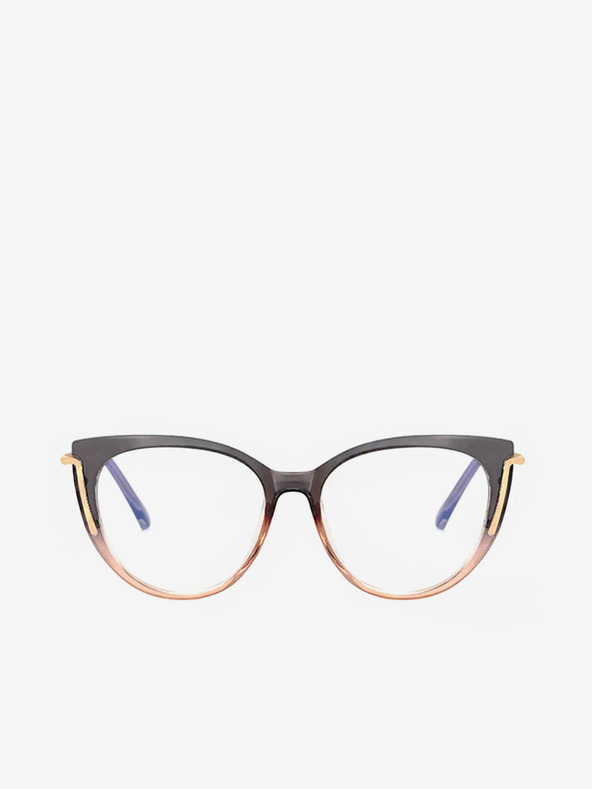 VEYREY Crne i zlatne VeyRey Buster plave svjetiljke koje blokiraju ženske naočale