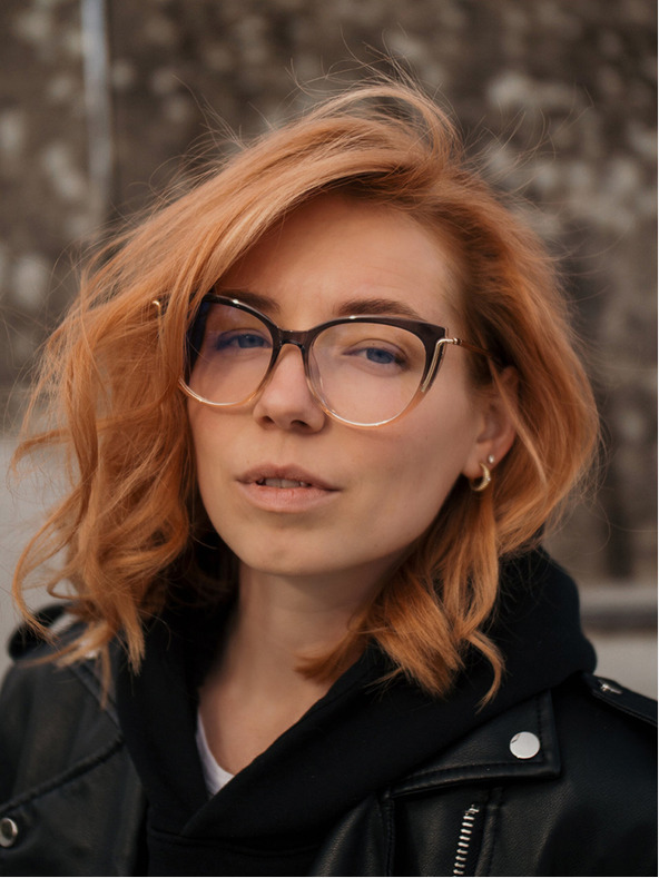 VEYREY Crne i zlatne VeyRey Buster plave svjetiljke koje blokiraju ženske naočale