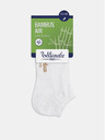 Bellinda Bijele muške čarape Bellinda BAMBUS AIR IN-SHOE SOCKS