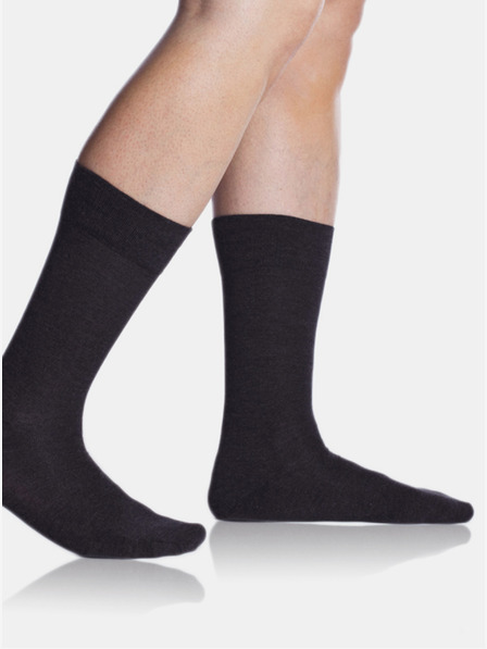 Bellinda Tamno sive muške čarape Bellinda BAMBUS COMFORT SOCKS