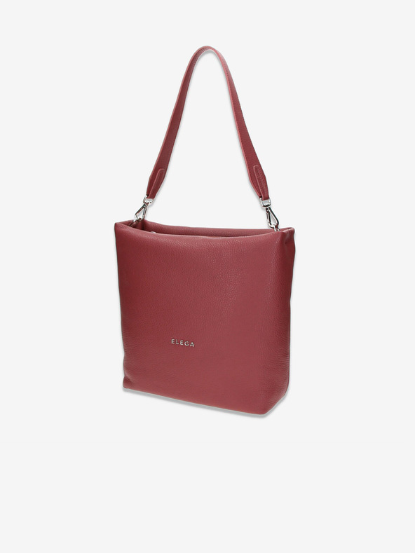 Elega Elega Fluffy crvena ženska kožna torbica