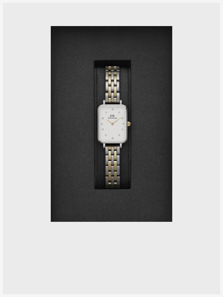Daniel Wellington Ženski sat zlatno-srebrne boje Daniel Wellington Quadro Lumine