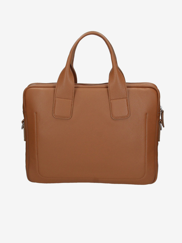 Elega Smeđa kožna torba za laptop ELEGA Brody