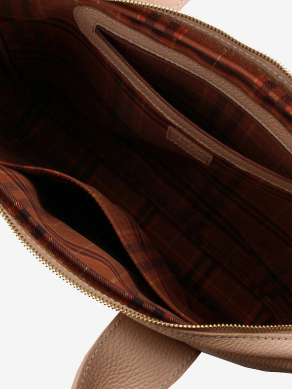 Elega Smeđa kožna torba za laptop ELEGA Brody