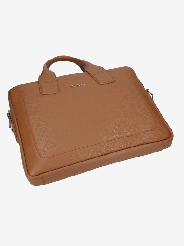 Elega Smeđa kožna torba za laptop ELEGA Brody