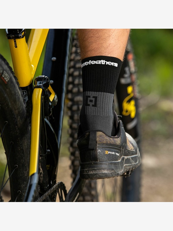 Horsefeathers Tehničke funkcionalne čarape Cadence Long - crne veličine 5 - 7 KONJSKIH PERJA