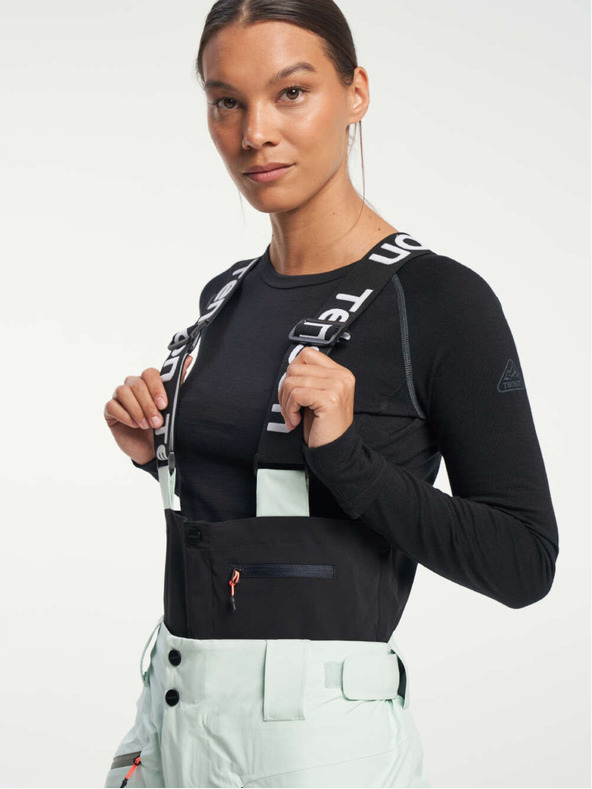 Tenson ženske skijaške alpske membranske hlače TENSON Touring Shell Pants W svijetlozelene