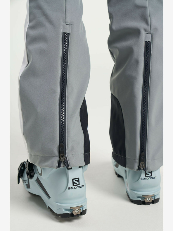 Tenson ženske skijaške softshell hlače TENSON Grace Softshell Pants W sive