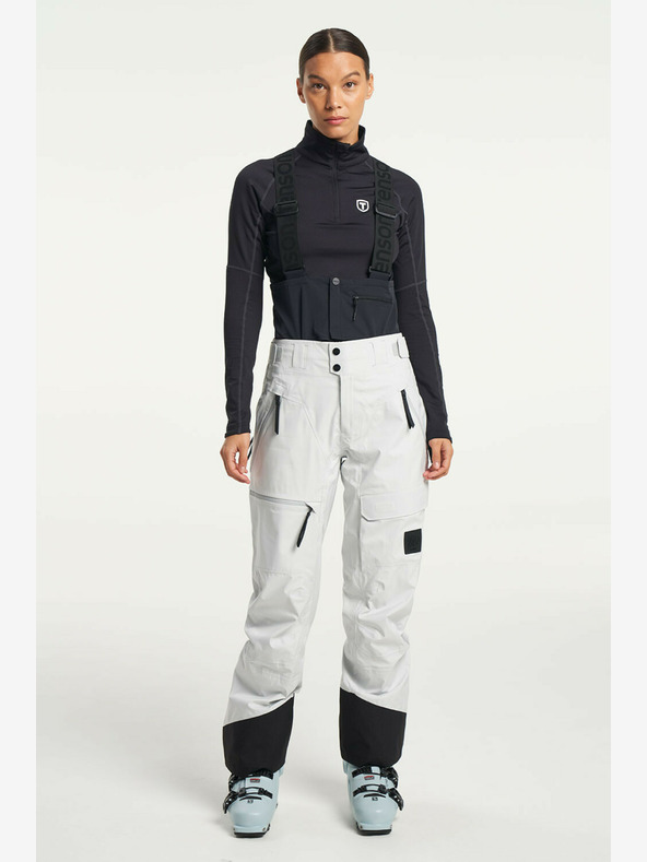 Tenson ženske skijaške i alpske membranske hlače TENSON Shibui Shell Pants W svijetlo sive
