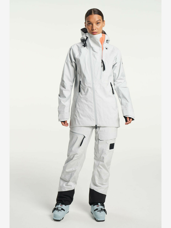 Tenson ženske skijaške i alpske membranske hlače TENSON Shibui Shell Pants W svijetlo sive
