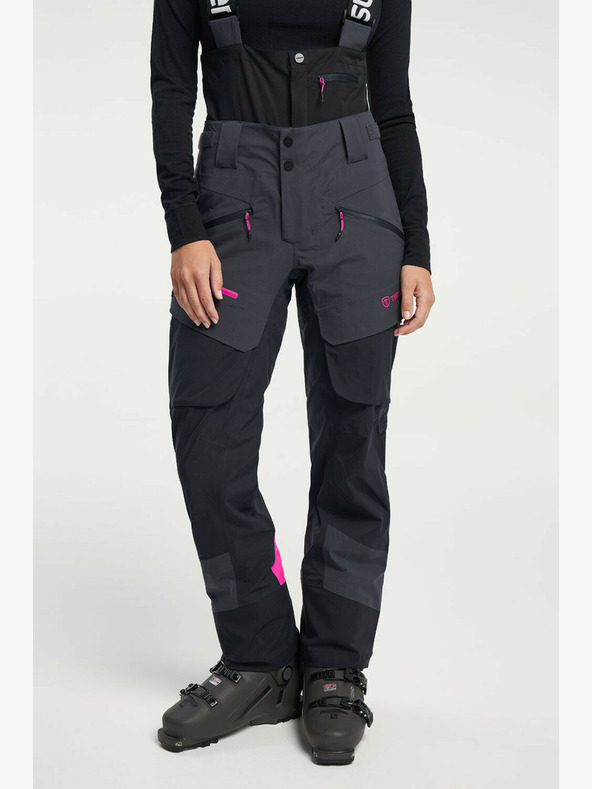 Tenson ženske skijaške alpske membranske hlače TENSON Touring Shell Pants W tamnosive