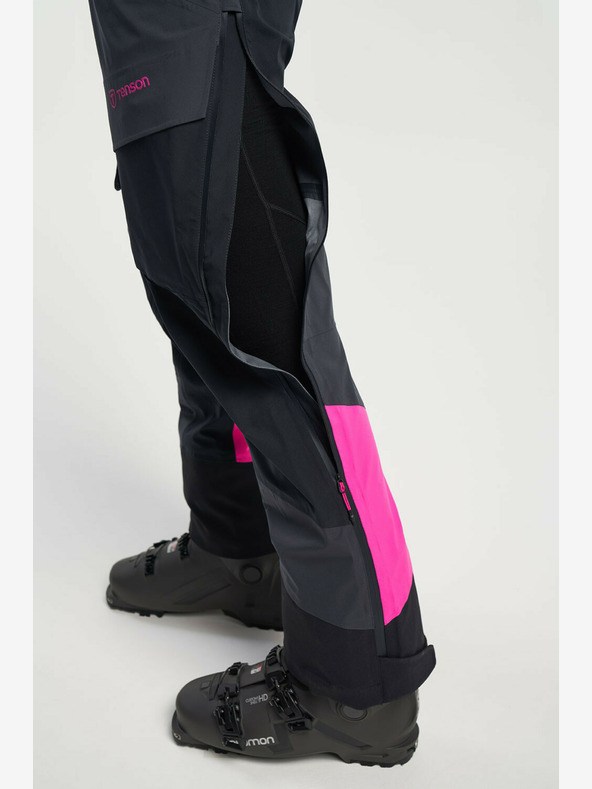 Tenson ženske skijaške alpske membranske hlače TENSON Touring Shell Pants W tamnosive
