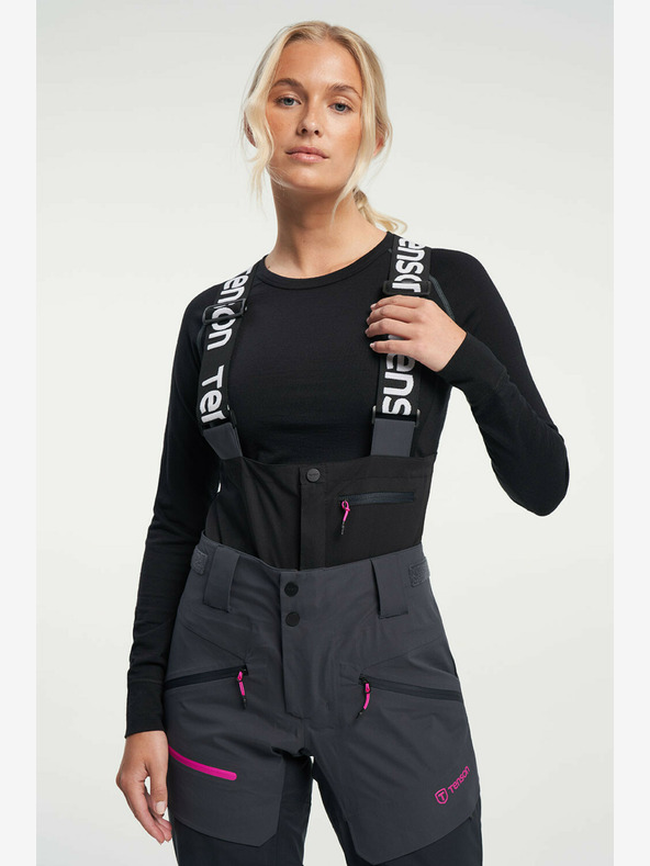 Tenson ženske skijaške alpske membranske hlače TENSON Touring Shell Pants W tamnosive