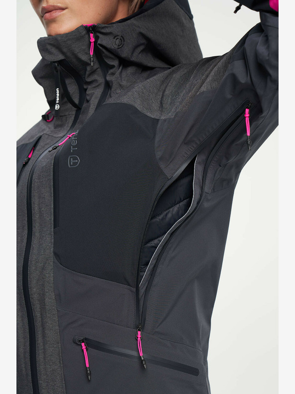 Tenson ženska skijaška alpska membranska jakna TENSON Touring Shell Jacket W tamno siva