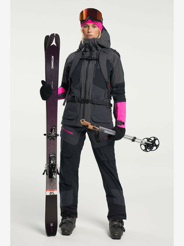Tenson ženska skijaška alpska membranska jakna TENSON Touring Shell Jacket W tamno siva