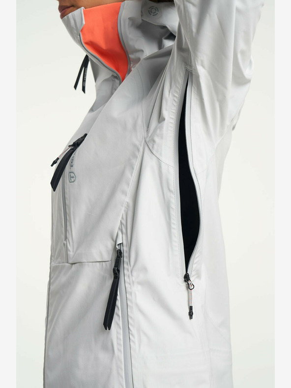 Tenson ženska skijaška i alpska membranska jakna TENSON Shibui Shell Jacket W svijetlo siva