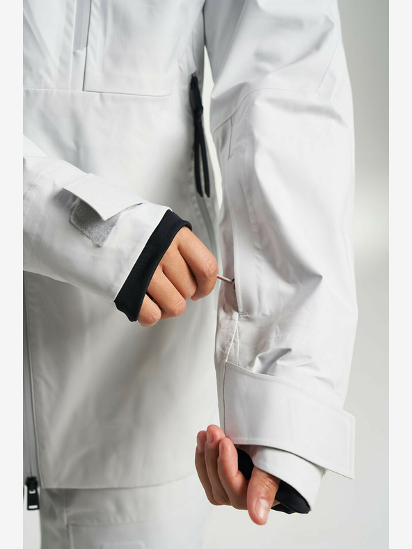 Tenson ženska skijaška i alpska membranska jakna TENSON Shibui Shell Jacket W svijetlo siva