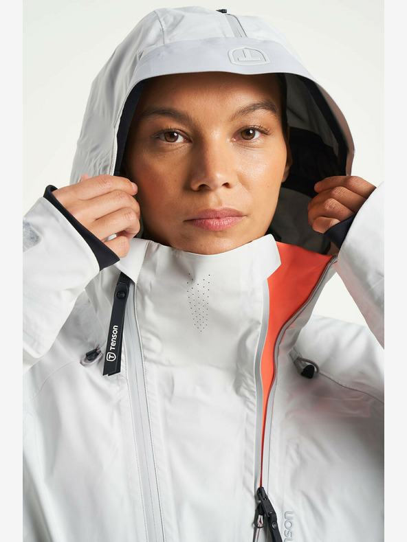 Tenson ženska skijaška i alpska membranska jakna TENSON Shibui Shell Jacket W svijetlo siva