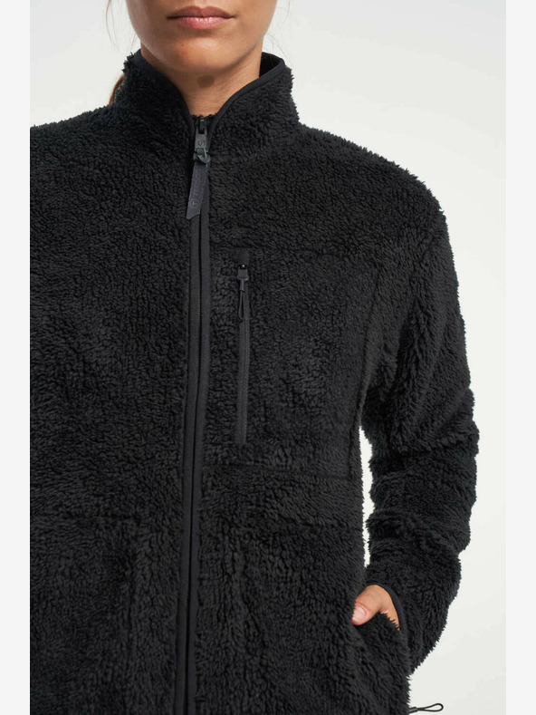 Tenson ženska jakna od flisa TENSON Thermal Pile Zip W crna