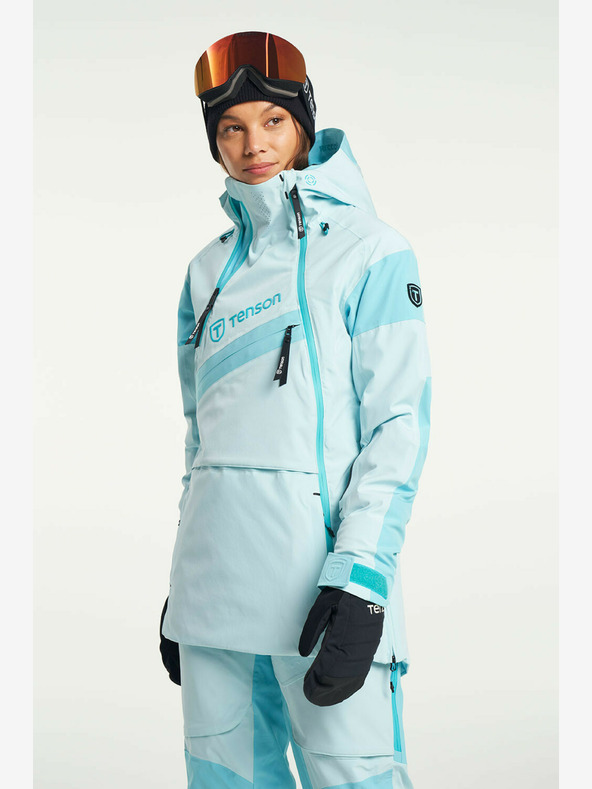 Tenson ženska skijaška jakna TENSON Aerismo JackoRak W svijetlo tirkizna