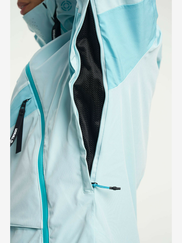 Tenson ženska skijaška jakna TENSON Aerismo JackoRak W svijetlo tirkizna