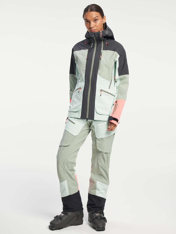 Tenson ženska skijaška alpska membranska jakna TENSON Touring Shell Jacket W svijetlo zelena