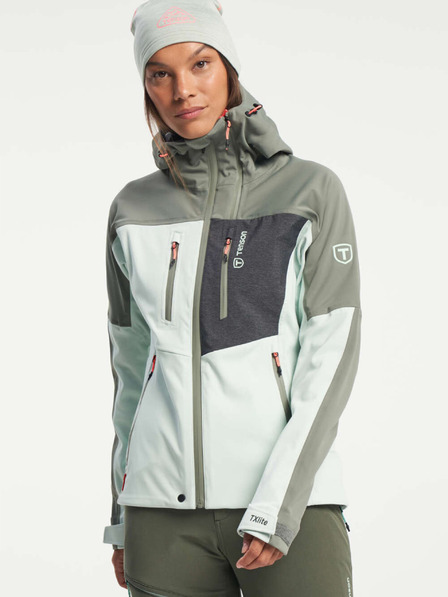 Tenson ženska skijaška alpska softshell jakna TENSON Touring Softshell W svijetlo zelena