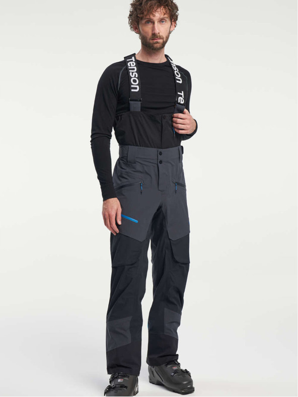 Tenson muške skijaške alpske membranske hlače TENSON Touring Shell Pant M tamnosive