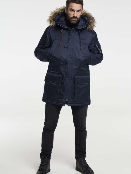 Tenson muška zimska lifestyle parka TENSON Himalaya Anniversary M tamnoplava