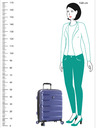 Heys Heys Metallix S Cobalt kofer - plavi