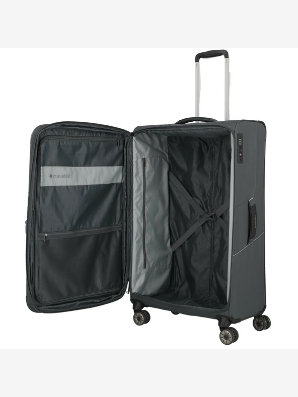 Travelite Set putnih kofera Travelite Skaii 4w S,M,L - sivi