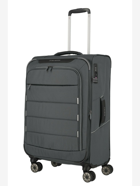 Travelite Set putnih kofera Travelite Skaii 4w S,M,L - sivi