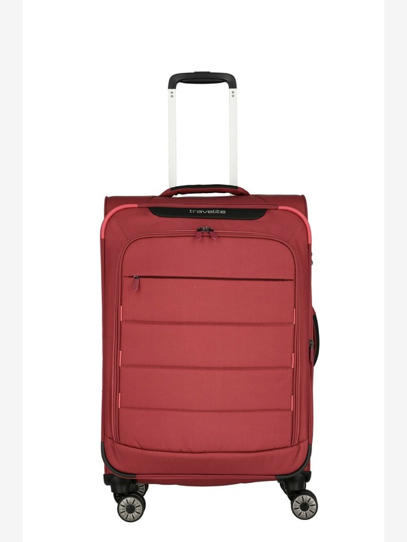 Travelite Set putnih kofera Travelite Skaii 4w S,M,L - crveni