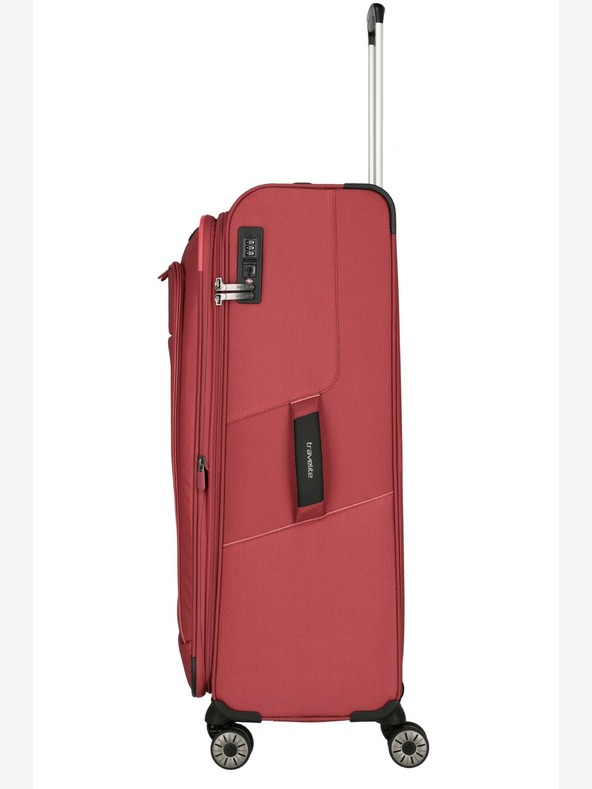 Travelite Set putnih kofera Travelite Skaii 4w S,M,L - crveni
