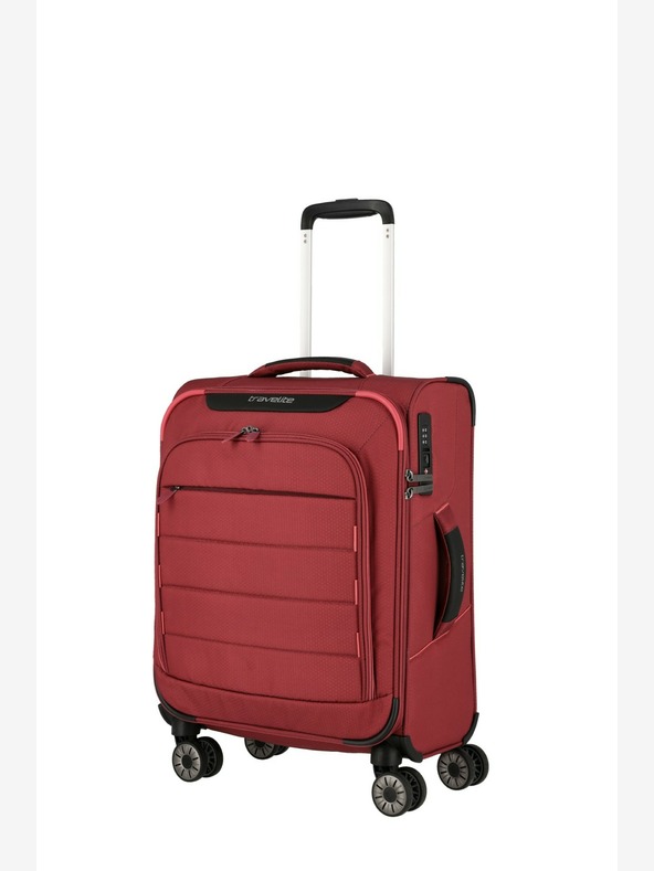 Travelite Set putnih kofera Travelite Skaii 4w S,M,L - crveni
