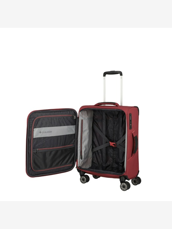 Travelite Set putnih kofera Travelite Skaii 4w S,M,L - crveni