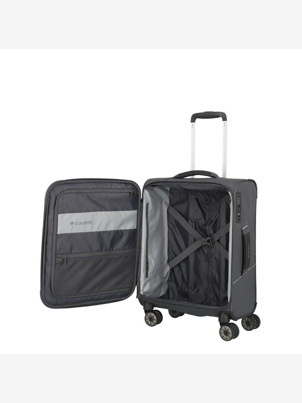 Travelite Travelite Skaii 4w S tamno sivi putni kovčeg