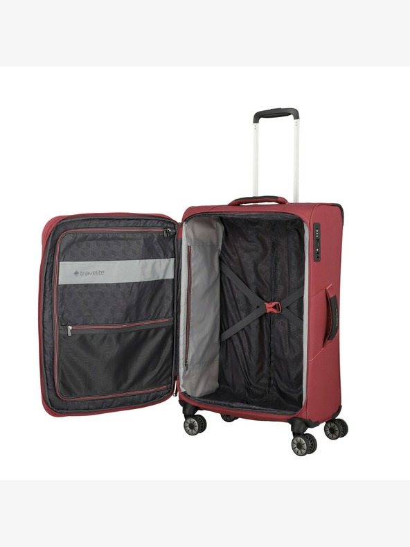 Travelite Travelite Skaii 4w M kofer - crveni