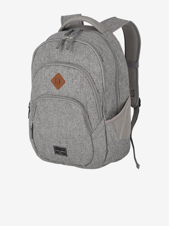 Travelite Ruksak Travelite Basics Ruksak Melange - svijetlo sivi