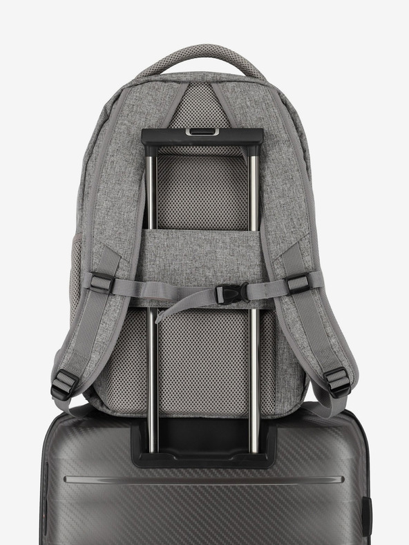Travelite Ruksak Travelite Basics Ruksak Melange - svijetlo sivi