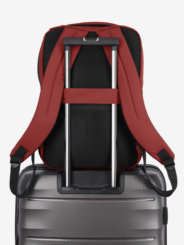 Travelite Travelite Basics Boxy ruksak - crveni