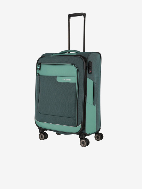 Travelite Zeleni putni kofer Travelite Viia 4w M