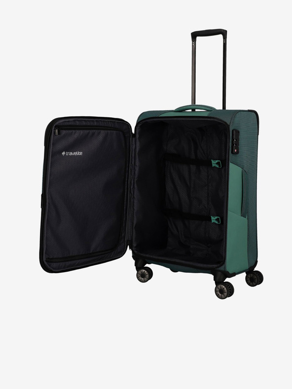 Travelite Zeleni putni kofer Travelite Viia 4w M