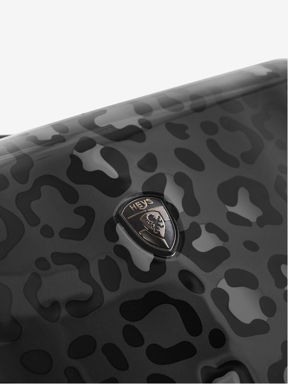 Heys Heys Black Leopard S crni putni kovčeg s uzorkom