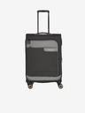 Travelite Tamno sivi putni kofer Travelite Viia 4w M antracit