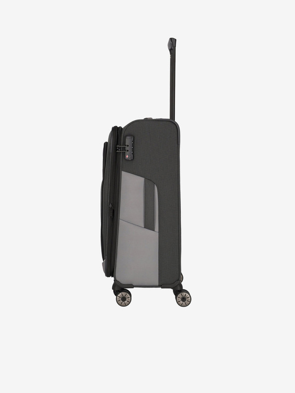 Travelite Tamno sivi putni kofer Travelite Viia 4w M antracit