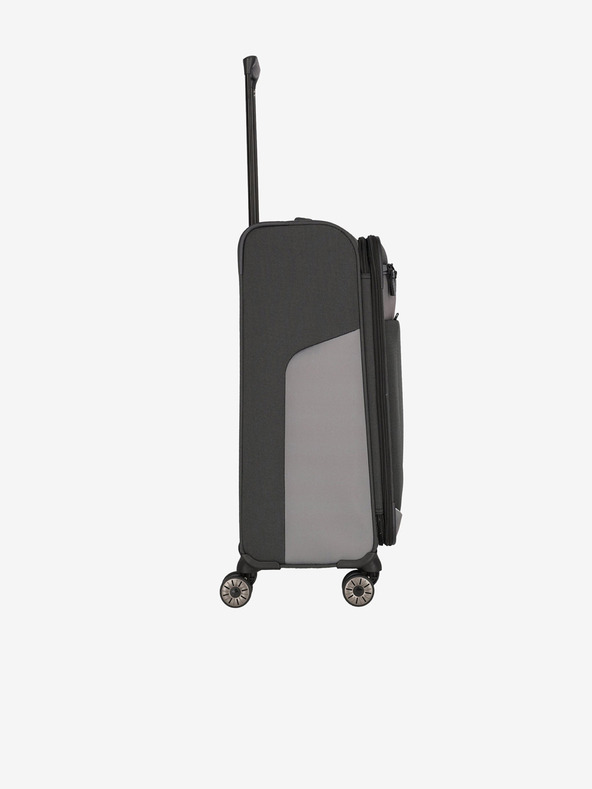 Travelite Tamno sivi putni kofer Travelite Viia 4w M antracit