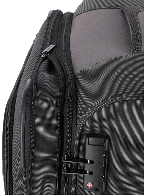 Travelite Tamno sivi putni kofer Travelite Viia 4w M antracit