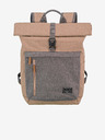 Travelite Sivo-ružičasti ruksak Travelite Basics Roll-up Backpack Rose